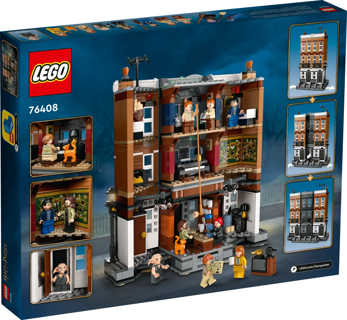 LEGO 76408 – 12, Grimmauld Place