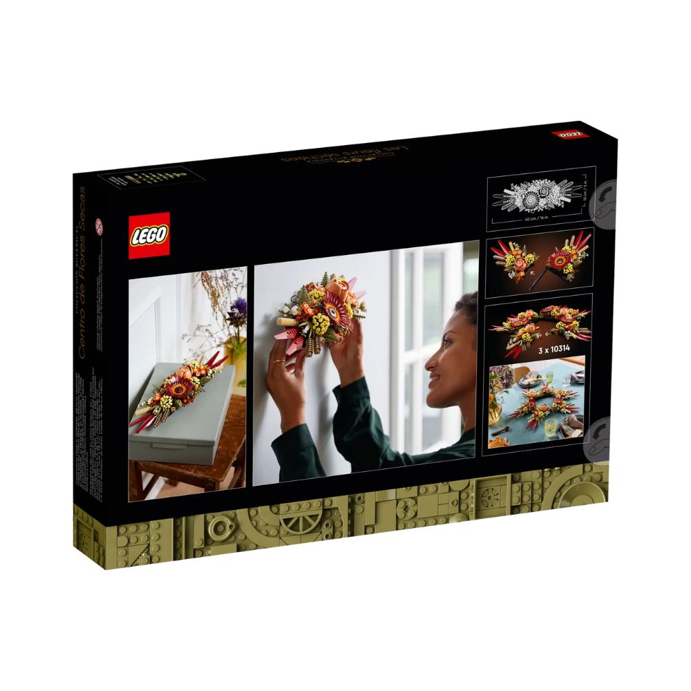 LEGO fleur – Centre de Table Fleurs Séchées