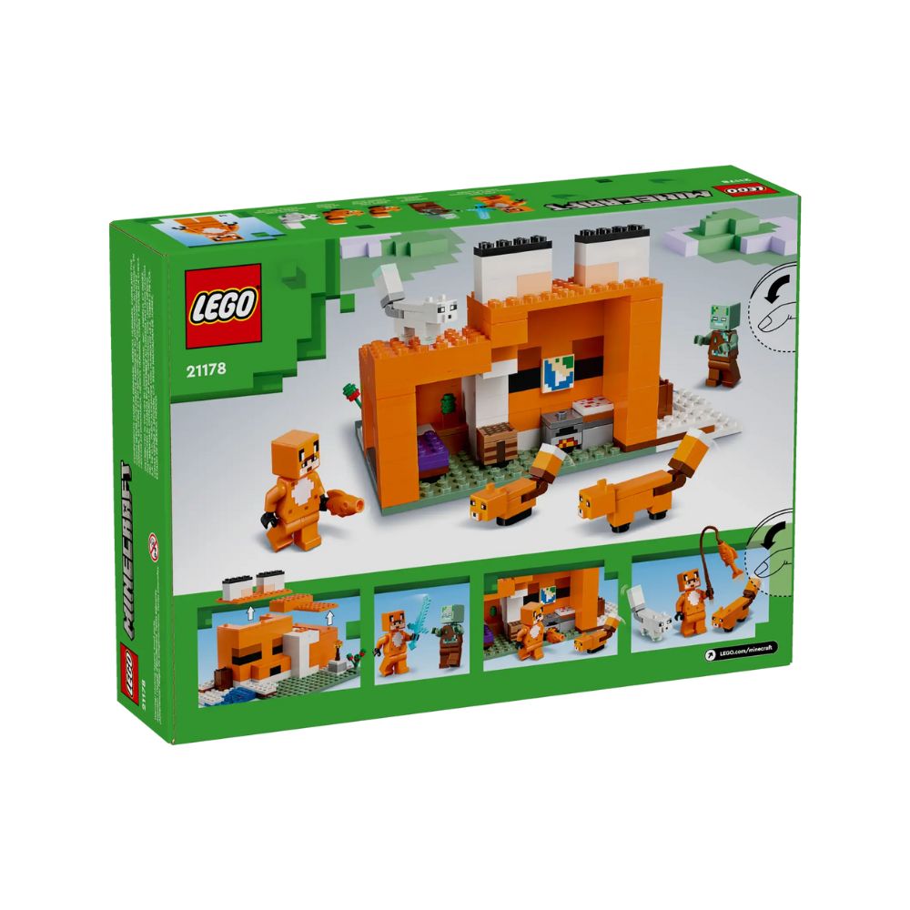LEGO Minecraft – Le Refuge du Renard