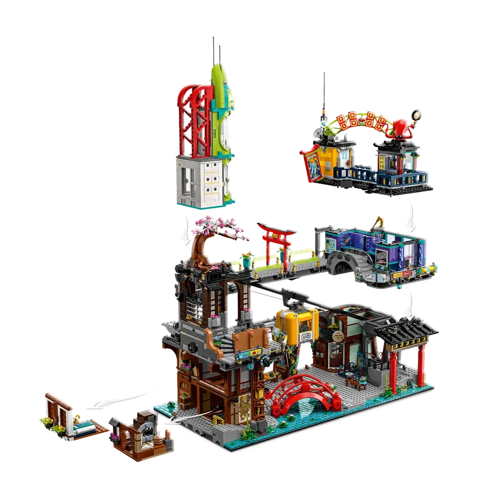 LEGO 71799 – Marchés de la Cité de Ninjago