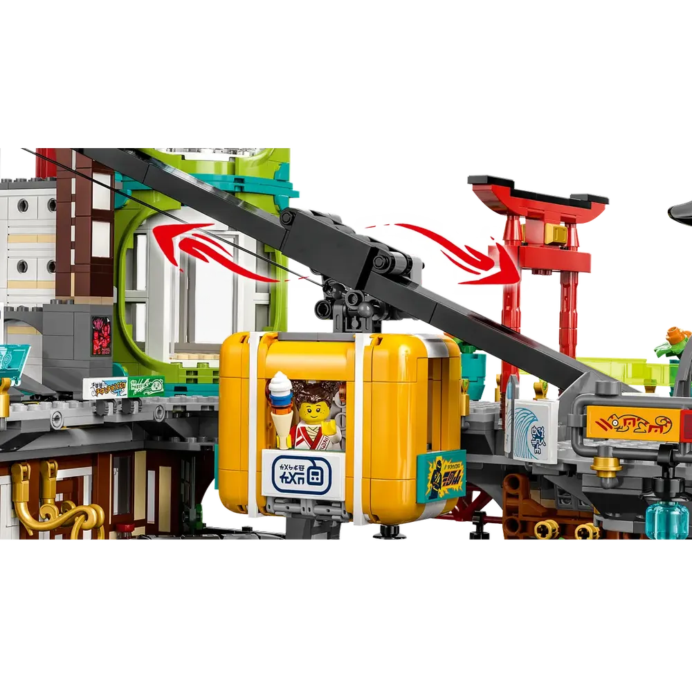 LEGO 71799 – Marchés de la Cité de Ninjago